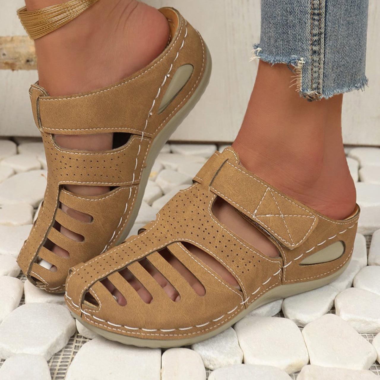 Elara Everyday Lift Wedge Sandals