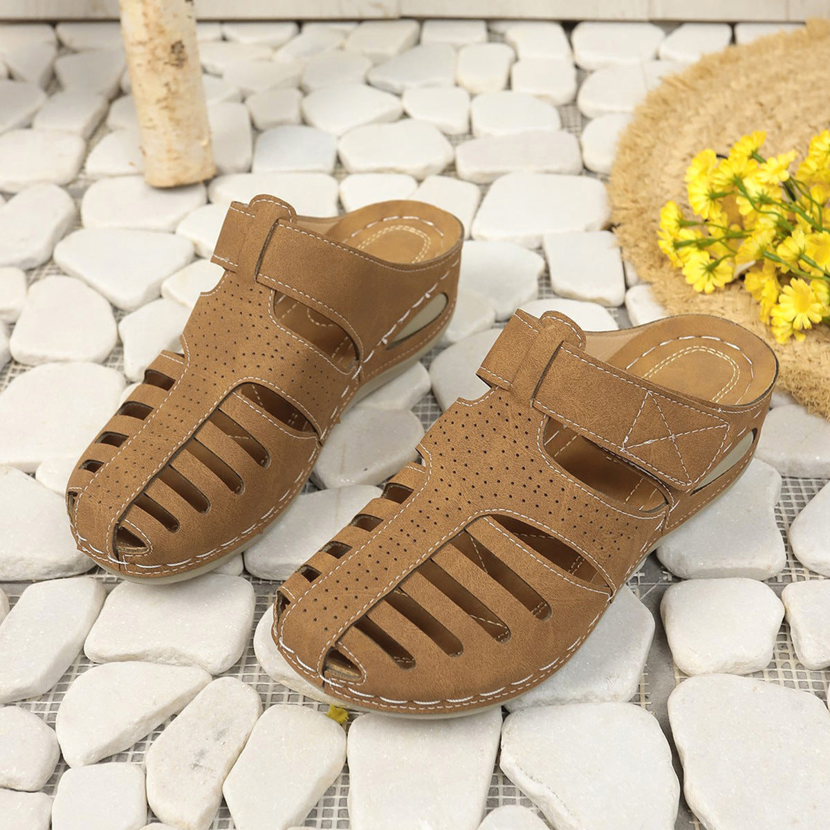 Elara Everyday Lift Wedge Sandals