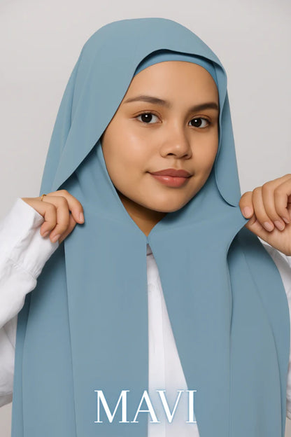 THE VIRAL CHIFFON MAGIC HIJABI GIRLS SWEAR BY | Elvorae® Instant Hijab