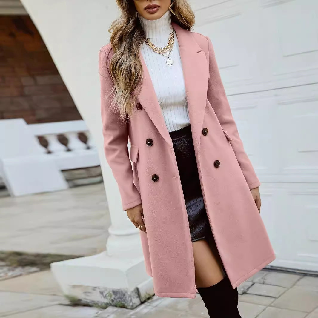 ClassicLuxe Wool Blend Coat
