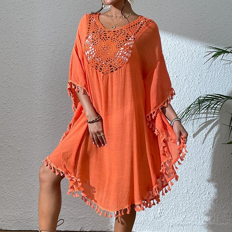 Chic Crochet Beach Cover-Up