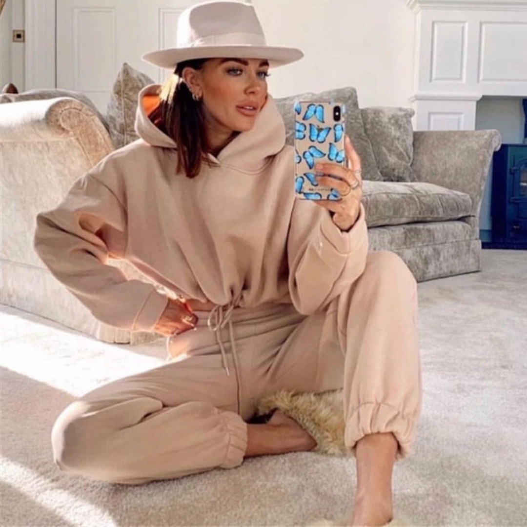 Chic Hooded Lounge Set