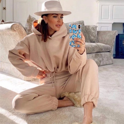 Chic Hooded Lounge Set