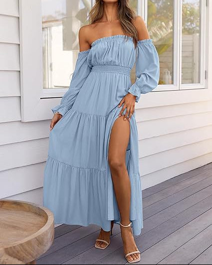 Aurelia Layered Maxi Skirt