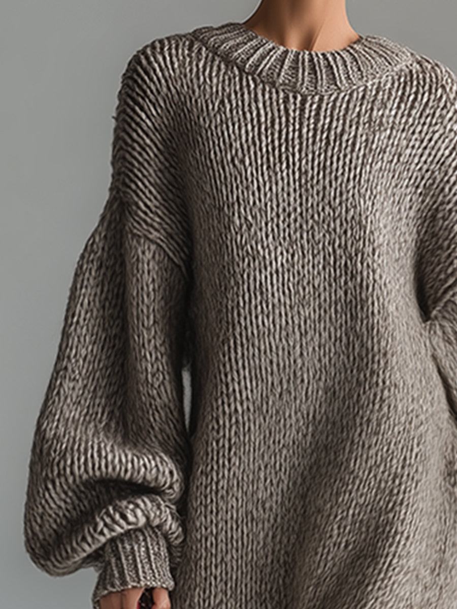 Refined Maxi Knit Dress