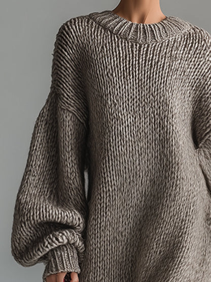 Refined Maxi Knit Dress