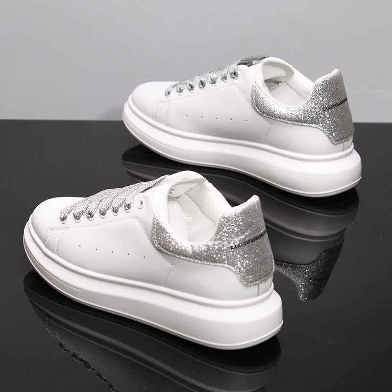 AeroLuxe Leather Trainers