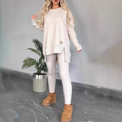 Stylish Long Sleeve Two-Piece