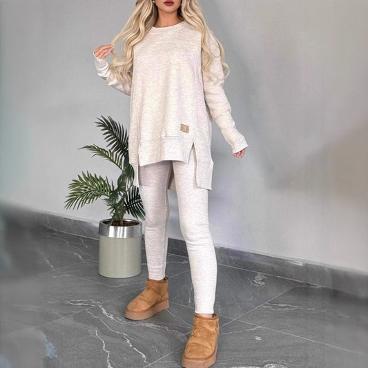 Stylish Long Sleeve Two-Piece