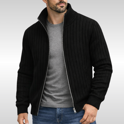 The Rowe Zip Cardigan