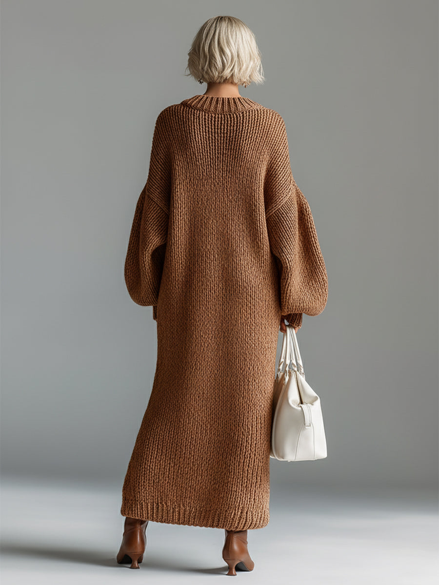 Refined Maxi Knit Dress