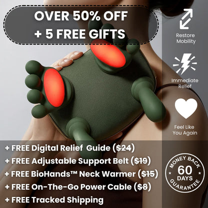 From Concrete Stiffness to Full Body Relief — in Minutes | Elvorae BioHands™