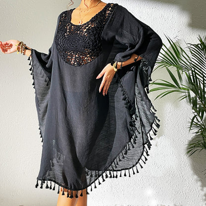 Chic Crochet Beach Cover-Up