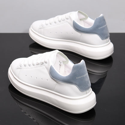 AeroLuxe Leather Trainers