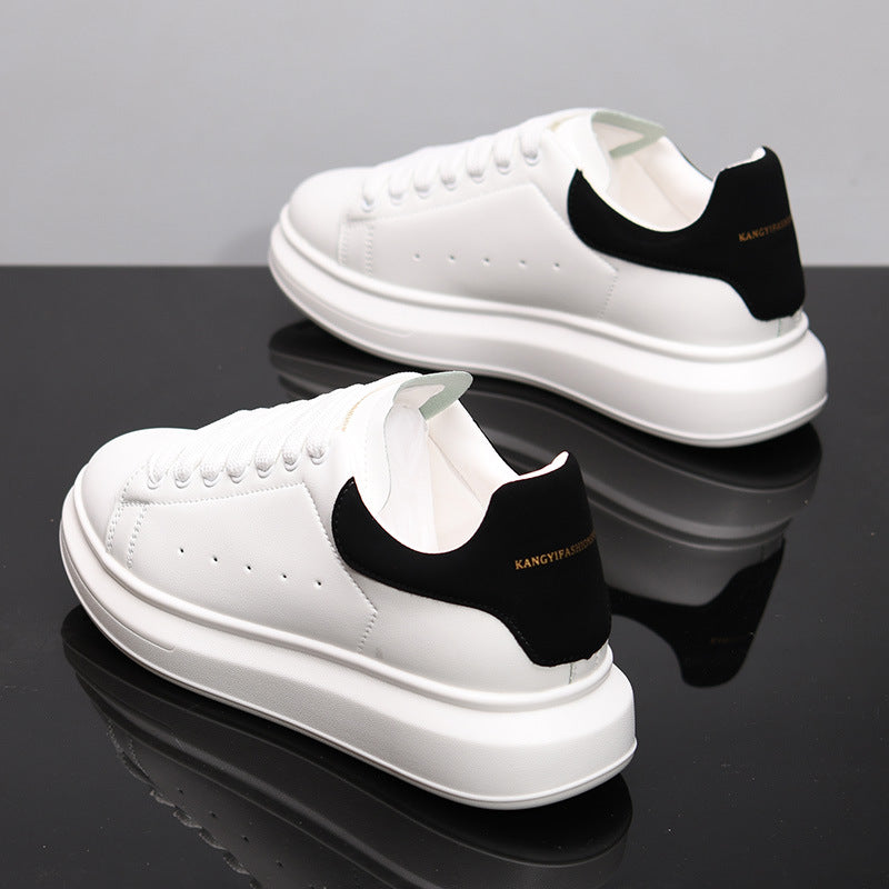 AeroLuxe Leather Trainers
