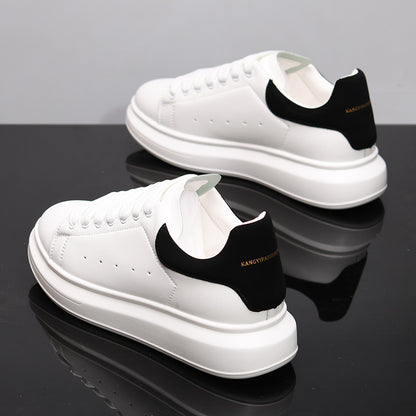 AeroLuxe Leather Trainers