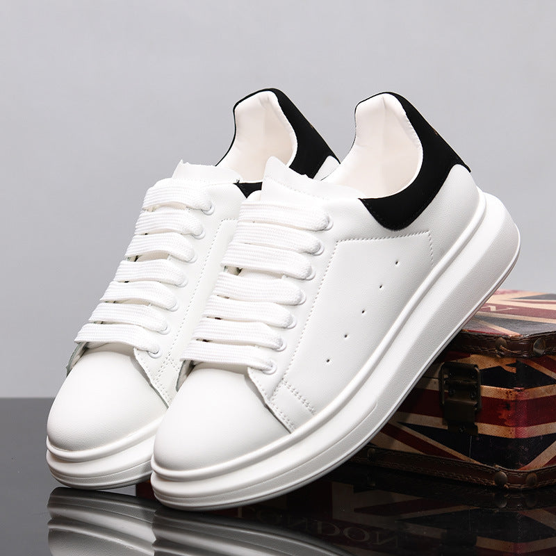 AeroLuxe Leather Trainers