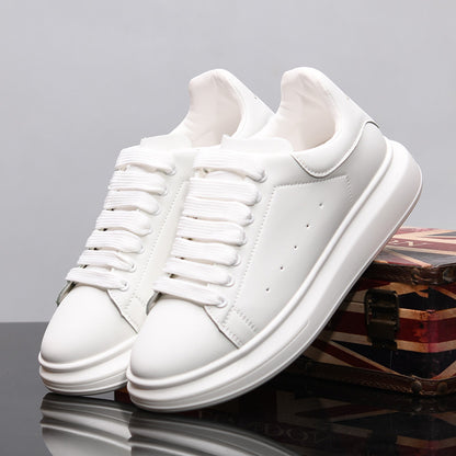 AeroLuxe Leather Trainers