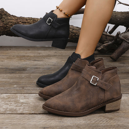 Verona Pointed Ankle Boots