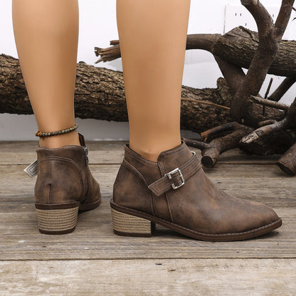 Verona Pointed Ankle Boots