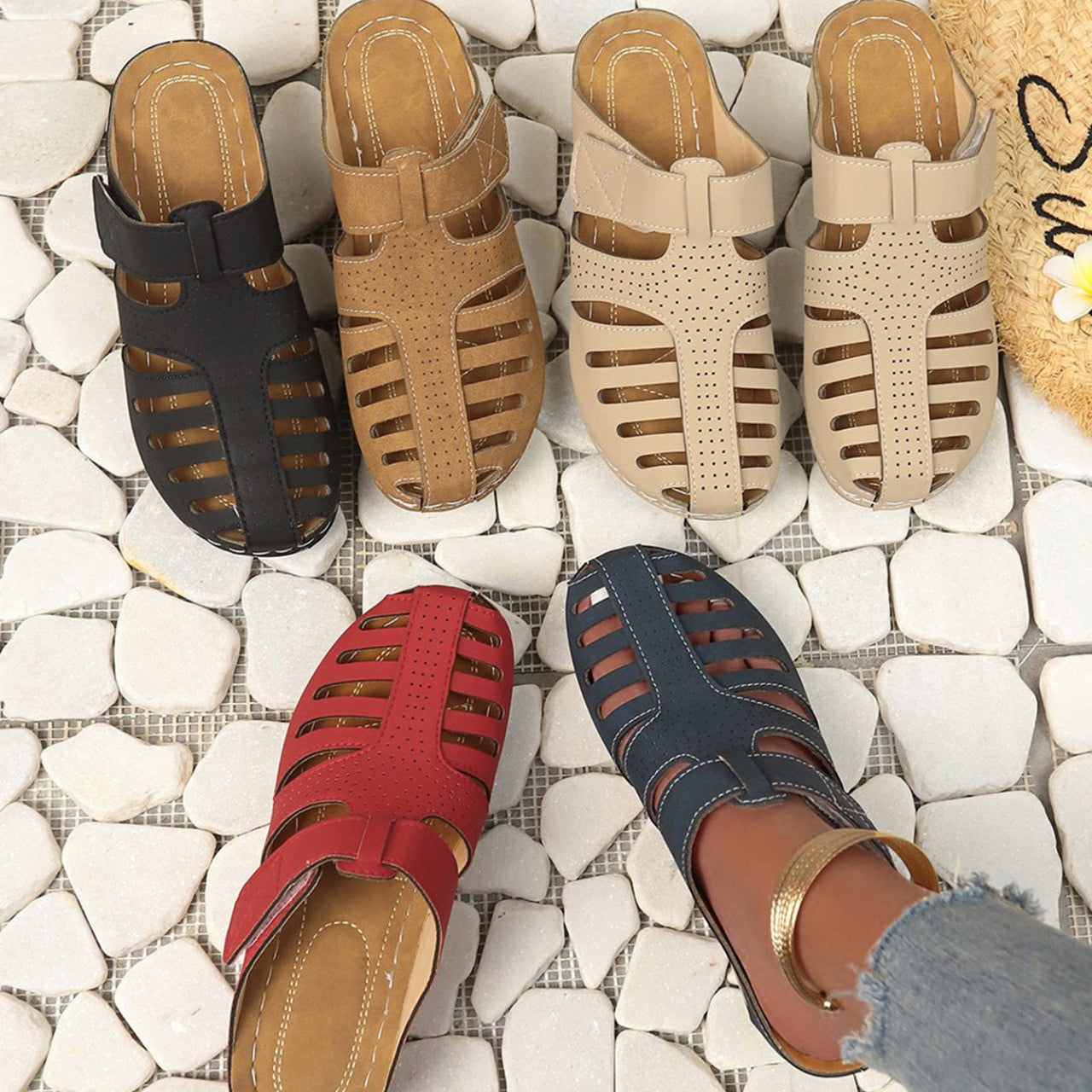 Elara Everyday Lift Wedge Sandals
