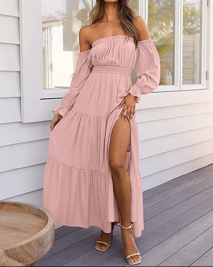 Aurelia Layered Maxi Skirt