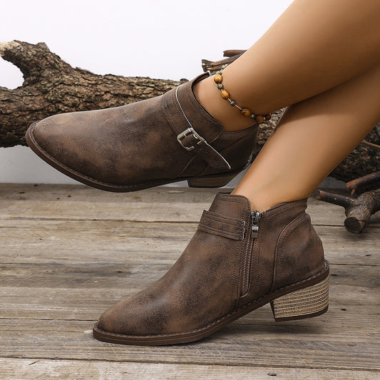 Verona Pointed Ankle Boots