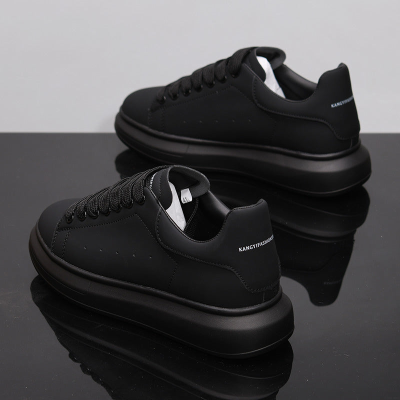 AeroLuxe Leather Trainers