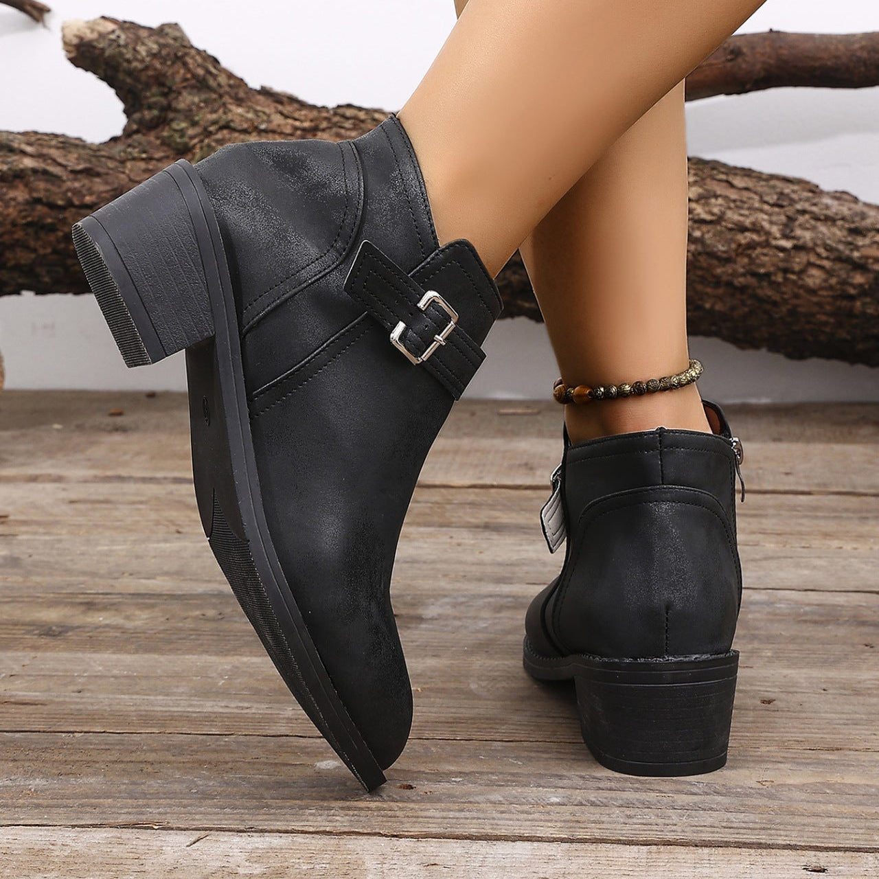 Verona Pointed Ankle Boots