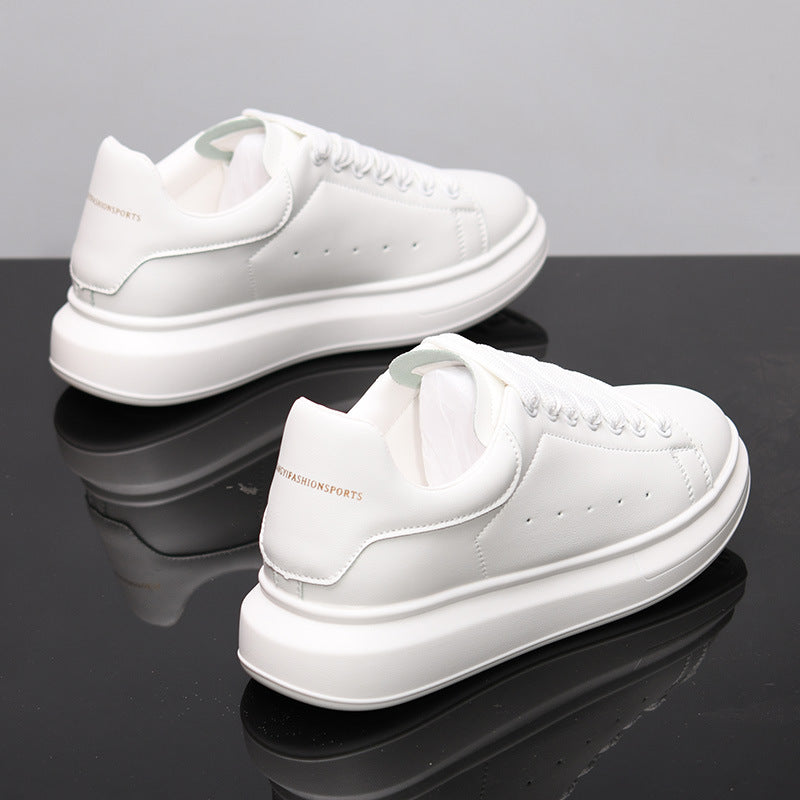 AeroLuxe Leather Trainers