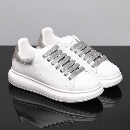 AeroLuxe Leather Trainers