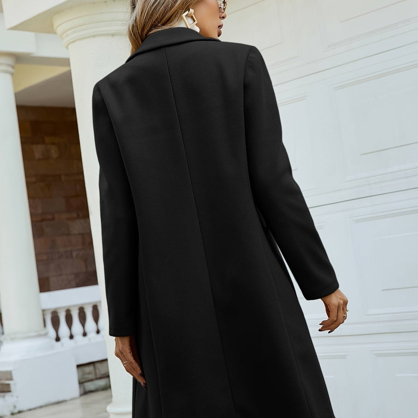 ClassicLuxe Wool Blend Coat