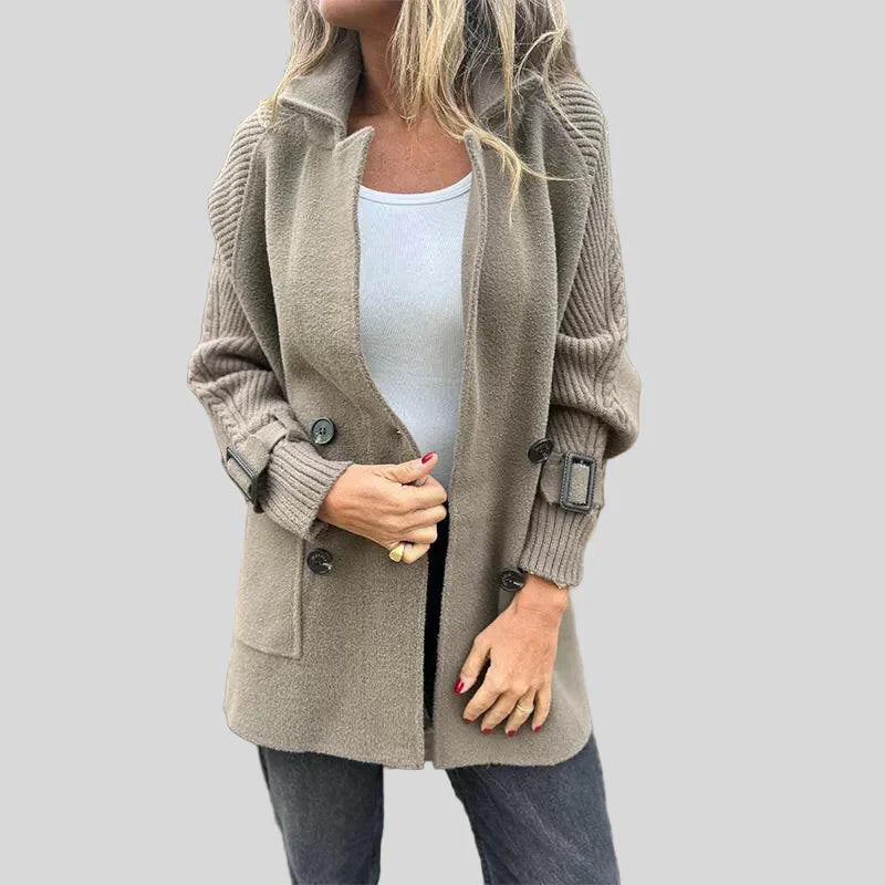 Midline Double-Breasted Coat