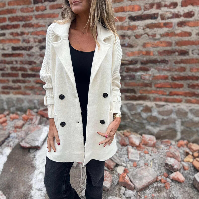 Midline Double-Breasted Coat