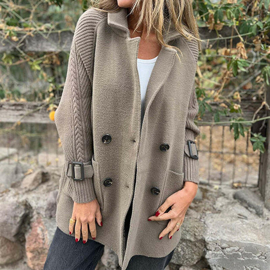 Midline Double-Breasted Coat