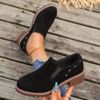 LunaStep™ Comfort Block Heel Ankle Boots