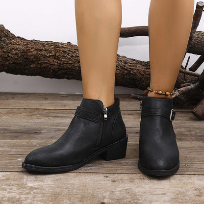 Verona Pointed Ankle Boots