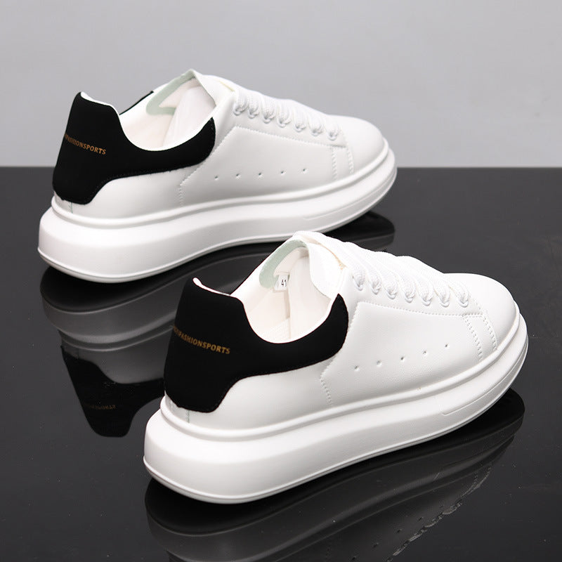 AeroLuxe Leather Trainers